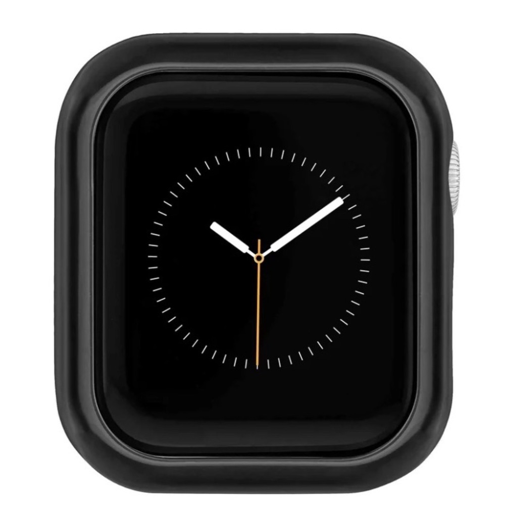 Anne Klein Polished Metal Protective Bumper for Apple Watch 44mm NIB